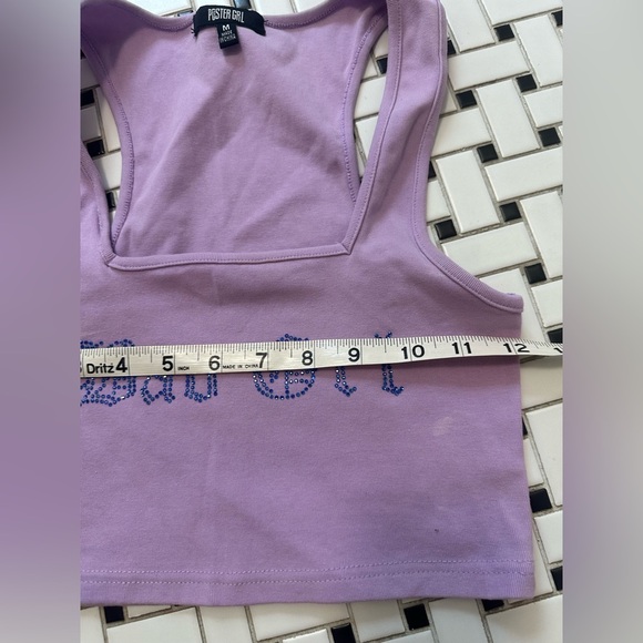 POSTER GIRL Lavender Tank Top - Picture 6 of 7